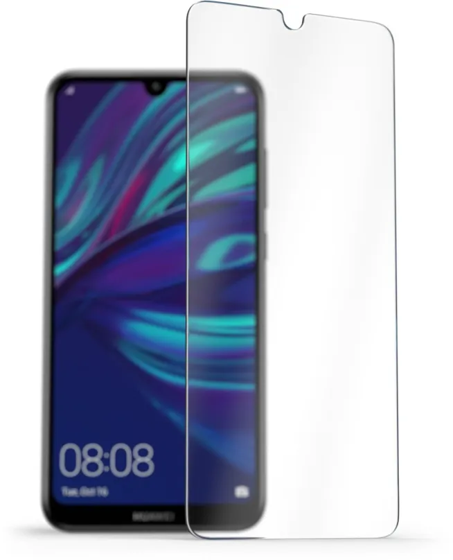 Ochranné sklo AlzaGuard 2.5D Case Friendly Glass Protector pre Huawei Y7 (2019)