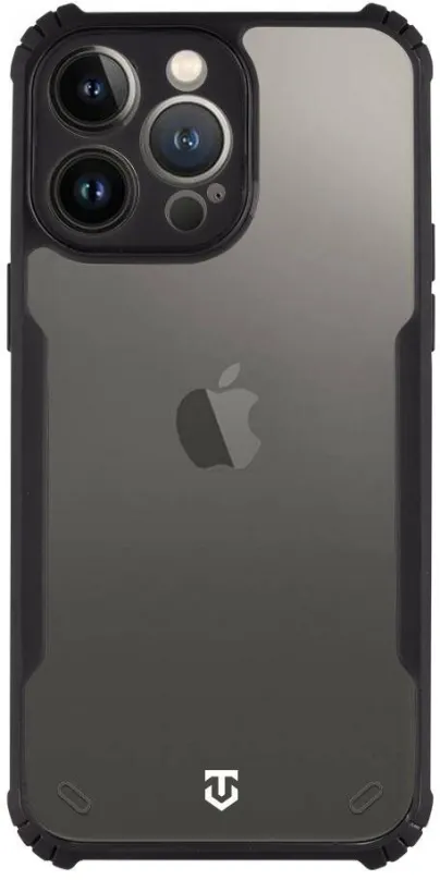 Kryt na mobil Tactical Quantum Stealth Kryt pre Apple iPhone 14 Pro Max Clear/Black