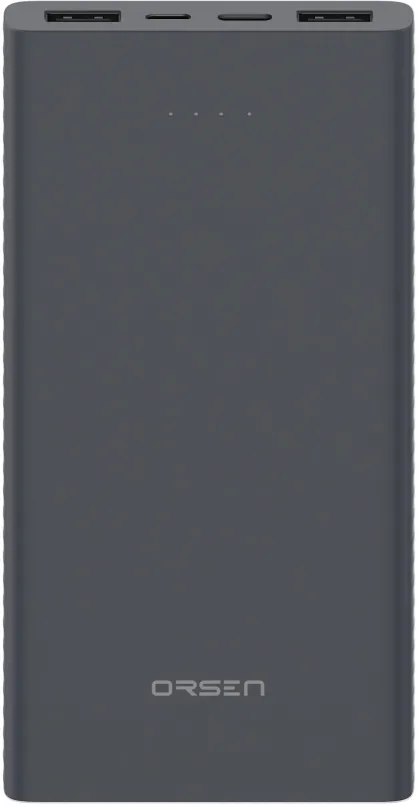 Powerbanka Eloop ORSEN E41 10000mAh, čierna, 10000 mAh - celkový výkon 12 W, 2 výstupy: 2x