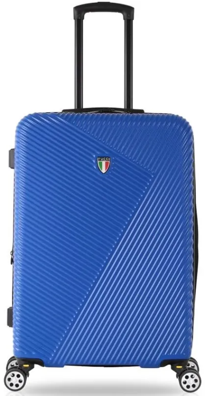 Cestovný kufor TUCCI T-0118/3 M ABS - modrá