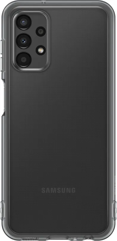 Kryt na mobil Samsung Galaxy A13 Polopriehľadný zadný kryt čierny