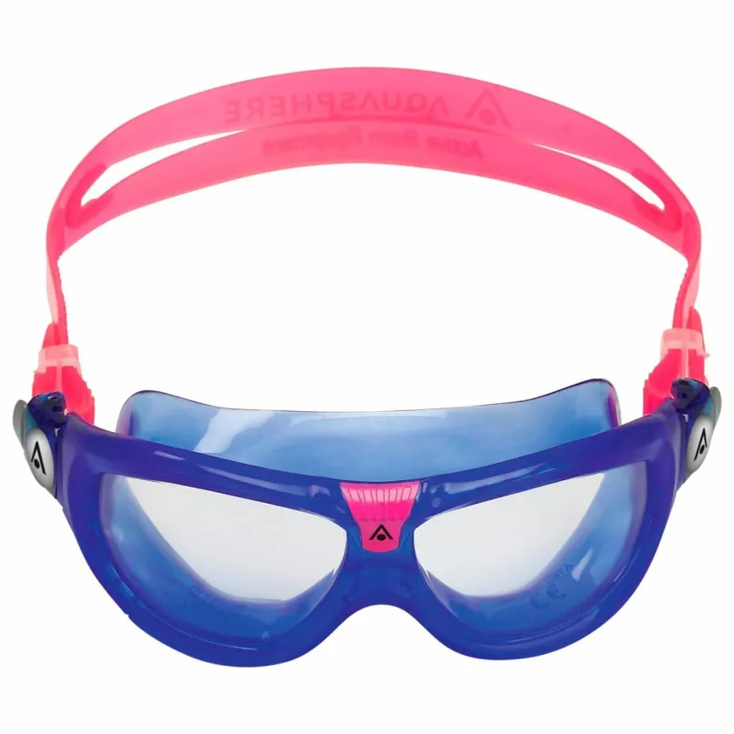 Plavecké okuliare Aqua Sphere Detské plavecké okuliare SEAL KID 2 XB NEW číre sklá, modrá/ružová
