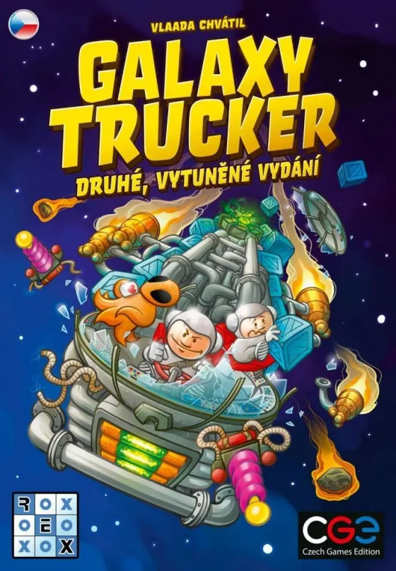 Spoločenská hra Galaxy Trucker: Druhé, vytunené vydanie