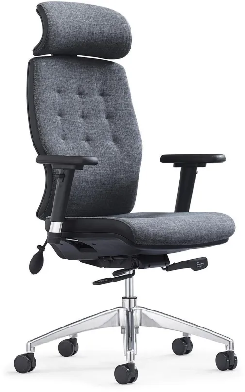 Kancelárska stolička MOSH Elite H šedo-čierna