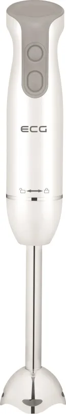 Tyčový mixér ECG RM 430, príkon 400 W, 2 rýchlosti, nástavce vhodné do umývačky, funkcie s