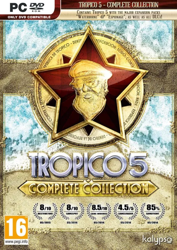 Hra na PC Kalypso Tropico 5 Complete Collection (PC), krabicová verzia, žáner: stratégia,
