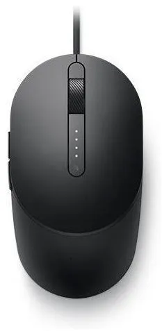Myš Dell Laser Wired Mouse MS3220 Black, drôtová, laserová, symetrická, pripojenie cez US