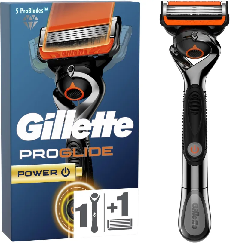 Holiaci strojček GILLETTE Fusion5 ProGlide Power + hlavica 1 ks