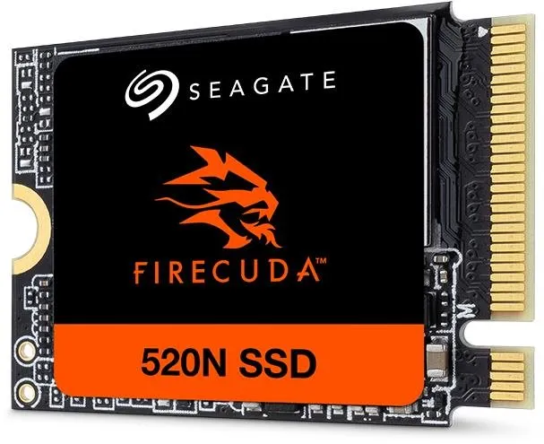 SSD disk Seagate FireCuda 520N 1TB, M.2 2230, M.2 (PCIe 4.0 4x NVMe), rýchlosť čítania 480