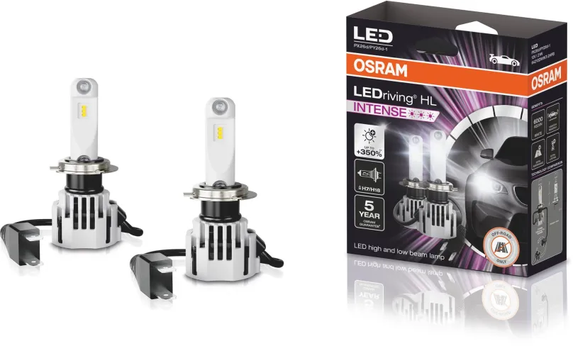 LED autožiarovka LEDriving HL INTENSE +350% "H7/H18" 12V
