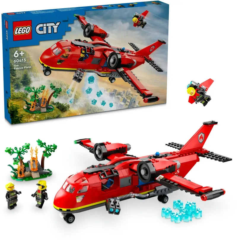 LEGO stavebnica LEGO® City 60413 Hasičské záchranné lietadlo