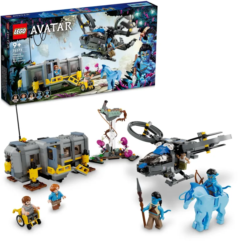 LEGO stavebnica LEGO® Avatar 75573 Lietajúce hory: Stanica 26 a RDA Samson
