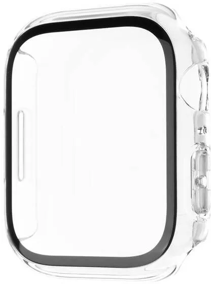 Ochranný kryt na hodinky FIXED Pure s temperovaným sklom pre Apple Watch 41mm číre