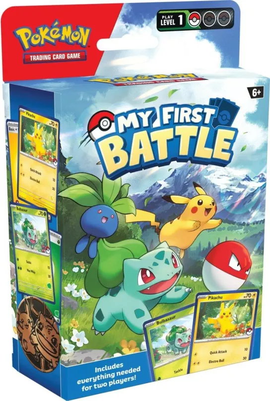 Pokémon karty Pokémon TCG: My First Battle EN, 2 balíčky v sete, 17 kariet v balíčku, dátu