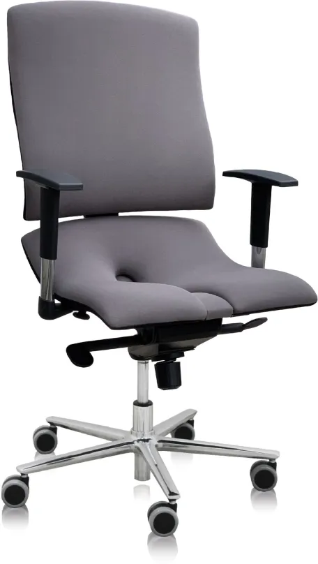 Kancelárska stolička 3DE Asan Steel šedá