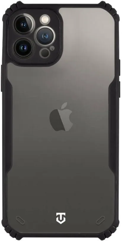 Kryt na mobil Tactical Quantum Stealth Kryt pre Apple iPhone 12 Pro Clear/Black