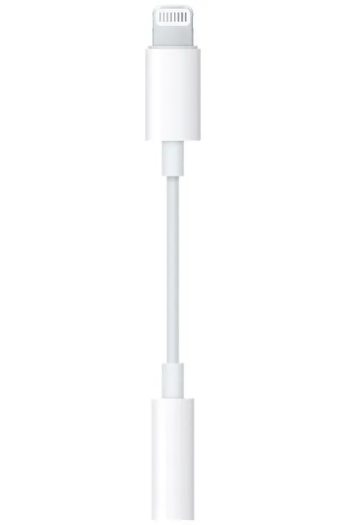 Redukcia Apple Lightning to 3.5 mm Headphone Jack Adapter