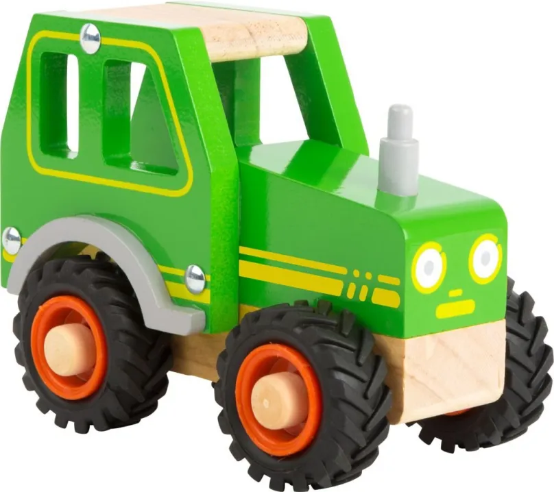 Traktor Small Foot Traktor zelený, od 1,5 roka