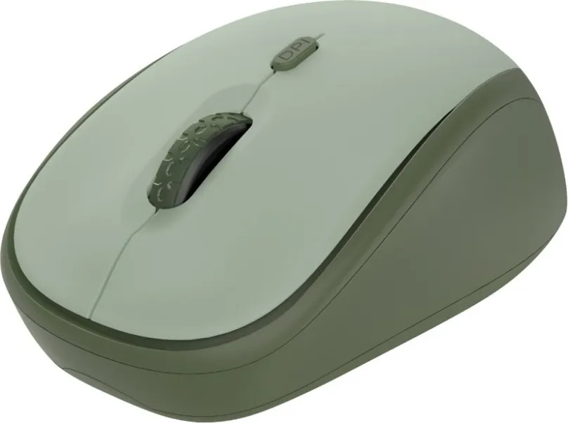 Myš Trust YVI+ Wireless Mouse ECO certified - GREEN/zelená, bezdrôtová, optická, symetrick