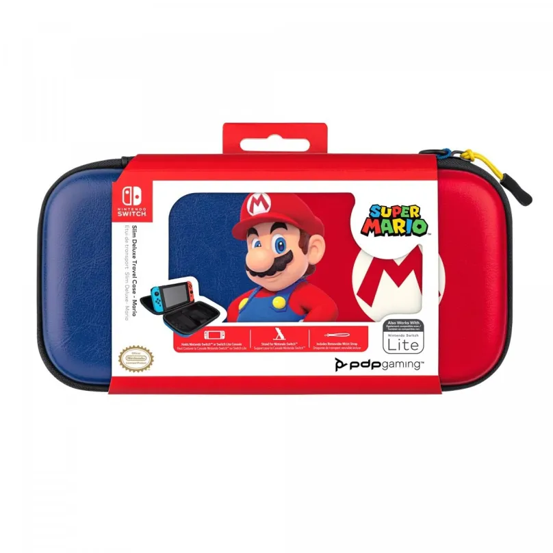 Obal na Nintendo Switch PDP Deluxe Travel Case - Mario Edition - Nintendo Switch