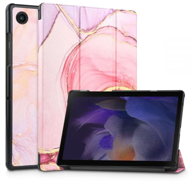 Puzdro na tablet Tech-Protect SmartCase puzdro na Samsung Galaxy Tab A8 10.5'', marble