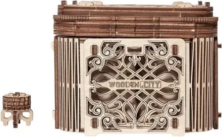 3D puzzle Wooden City Tajomná Krabica