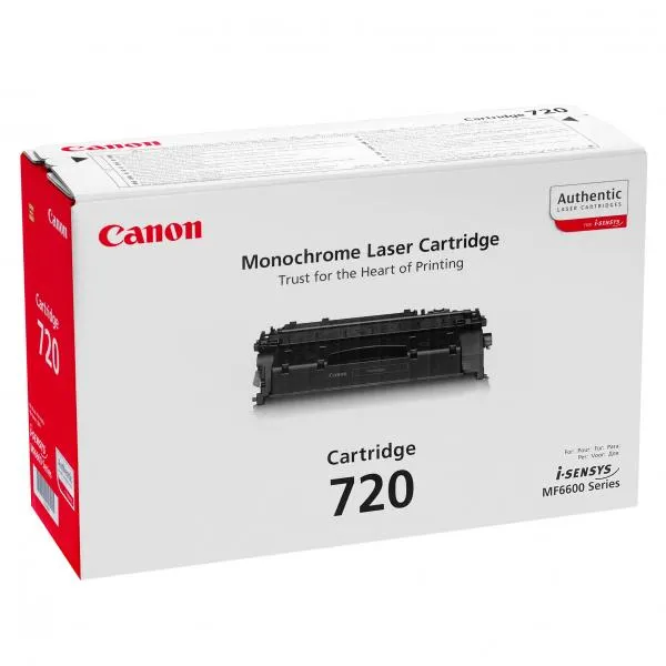 Canon originálny toner CRG720, black, 5000str., 2617B002, Canon MF-6680, O