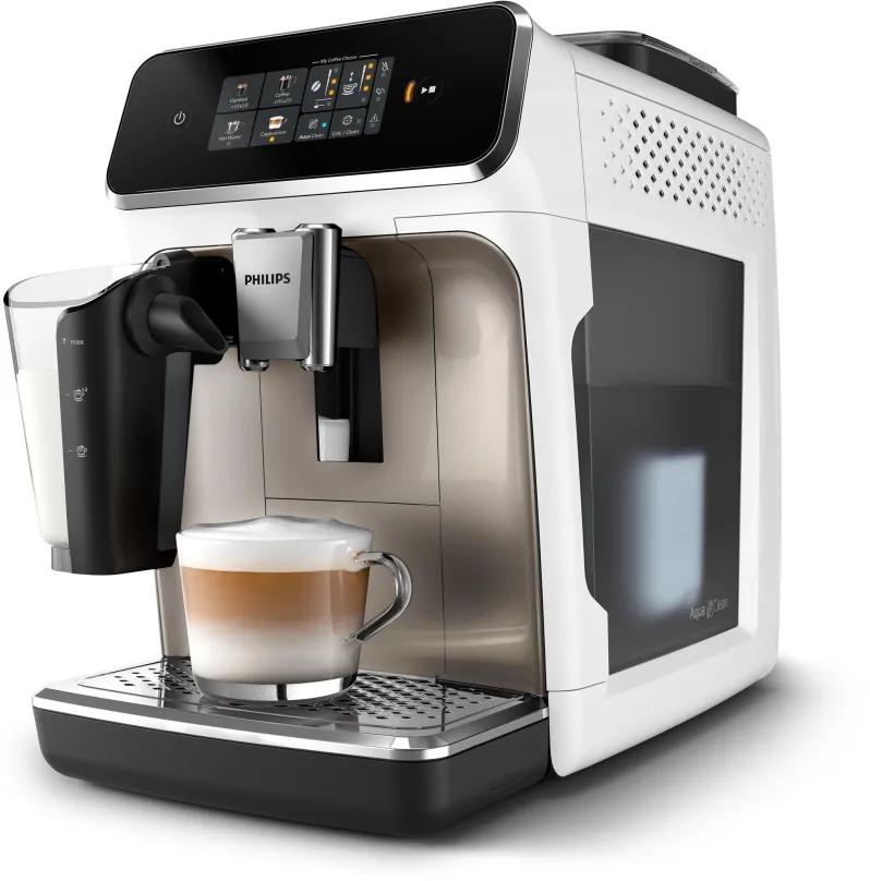 Automatický kávovar Philips Series 2300 LatteGo EP2333/40, s mlynčekom s kapacitou 275 g,