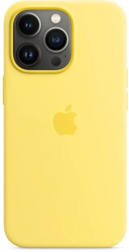 Kryt na mobil Apple iPhone 13 Pro Silikónový kryt s MagSafe citrusovo žltý