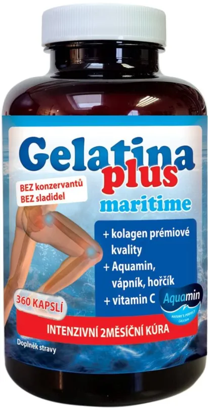 Kĺbová výživa Gelatina plus maritime 360 kapsúl