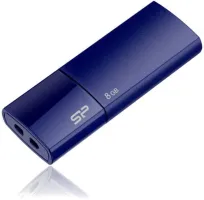 Flash disk Silicon Power Ultima U05 Blue 8 GB, 8 GB - USB 2.0, konektor USB-A, LED signali