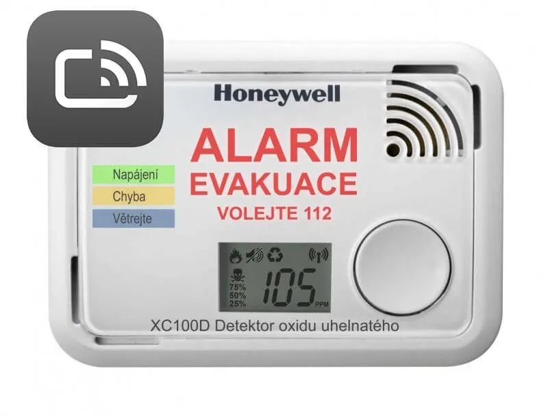Detektor plynu Honeywell XC100D-SKSK-A, SK/SK