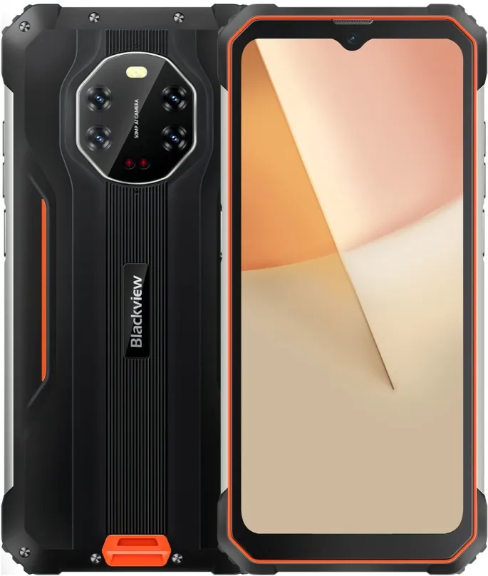 Mobilný telefón Blackview BL8800 Pre 8GB/128GB oranžový