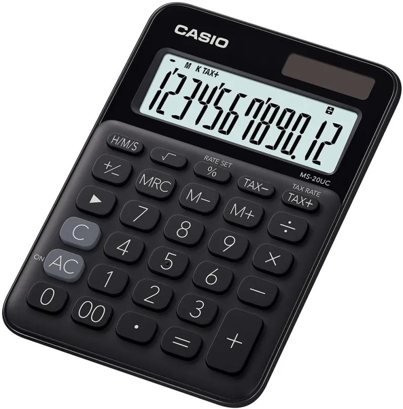 Kalkulačka CASIO MS 20 UC čierna
