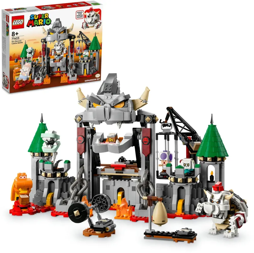 LEGO stavebnica LEGO® Super Mario™ 71423 Boj vo Dry Bowserovom hrade – rozširujúci set