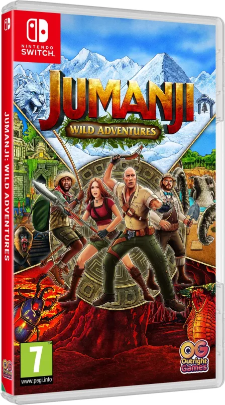 Hra na konzole Jumanji: Wild Adventures - Nintendo Switch