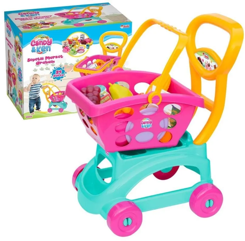 Detský nákupný košík Detský vozík