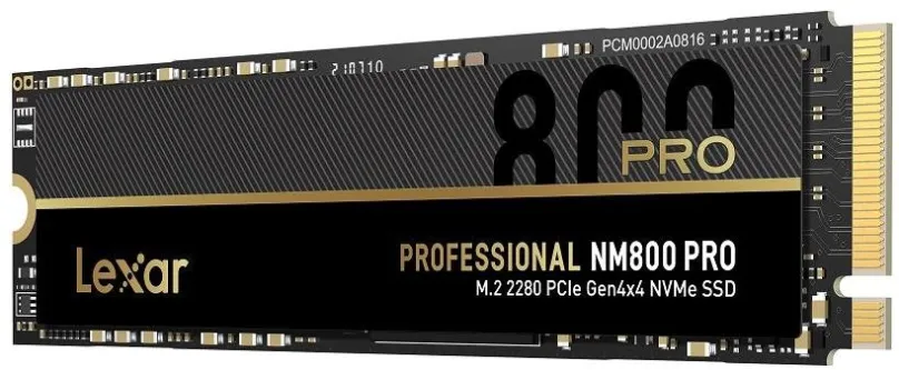 Lexar SSD NM800PRO PCle Gen4 M.2 NVMe - 2TB (čítanie/zápis: 7500/6300MB/s)