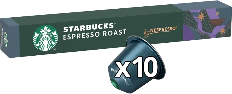 Kávové kapsule Starbucks by Nespresso Espresso Roast 10ks