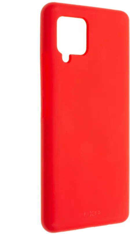 Kryt na mobil FIXED Flow Liquid Silicon case pre Samsung Galaxy A42 5G/M42 5G červený