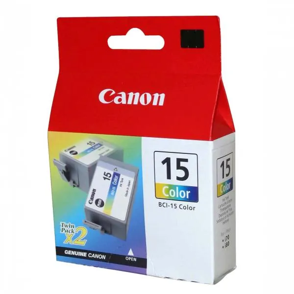 Canon originálny ink BCI15C, color, 100str., 8191A002, 2ks, Canon i70