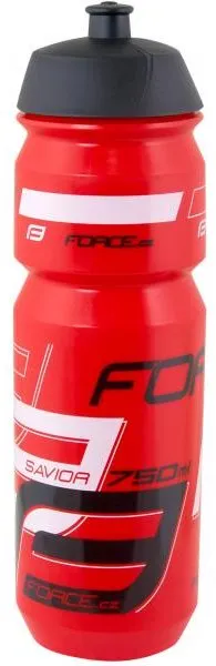 Fľaša na pitie Force Savior 0,75 l, červeno-čierno-biela