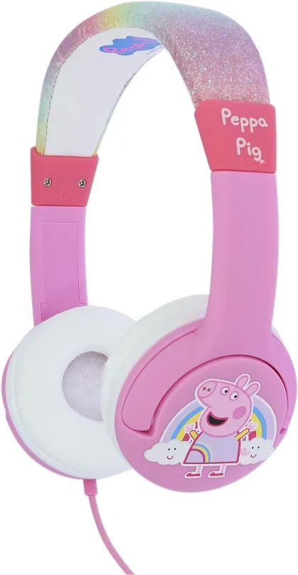 Slúchadlá OTL Peppa Pig Rainbow