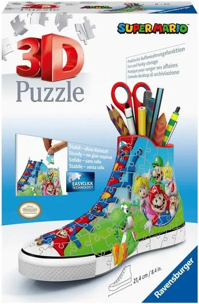 Puzzle Ravensburger 3D puzzle 112678 Kecka Super Mario 108 dielikov