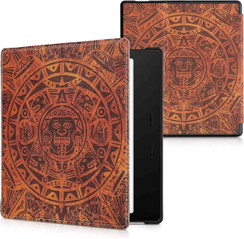 Púzdro na čítačku kníh KW Mobile - Mayan Calendar - KW4941720 - Púzdro pre Amazon Kindle Oasis 2/3 - viacfarebné