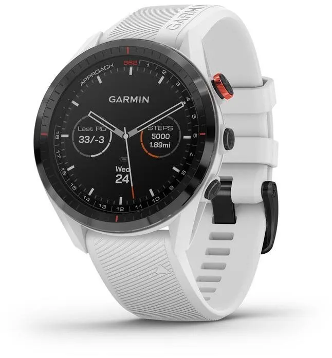 Chytré hodinky Garmin Approach S62 White, pre mužov aj ženy, s ovládaním v češtine, transf