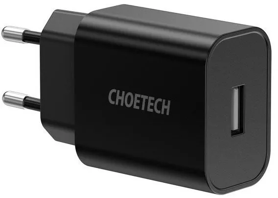 Nabíjačka do siete ChoeTech Smart USB Wall Charger 12W Black