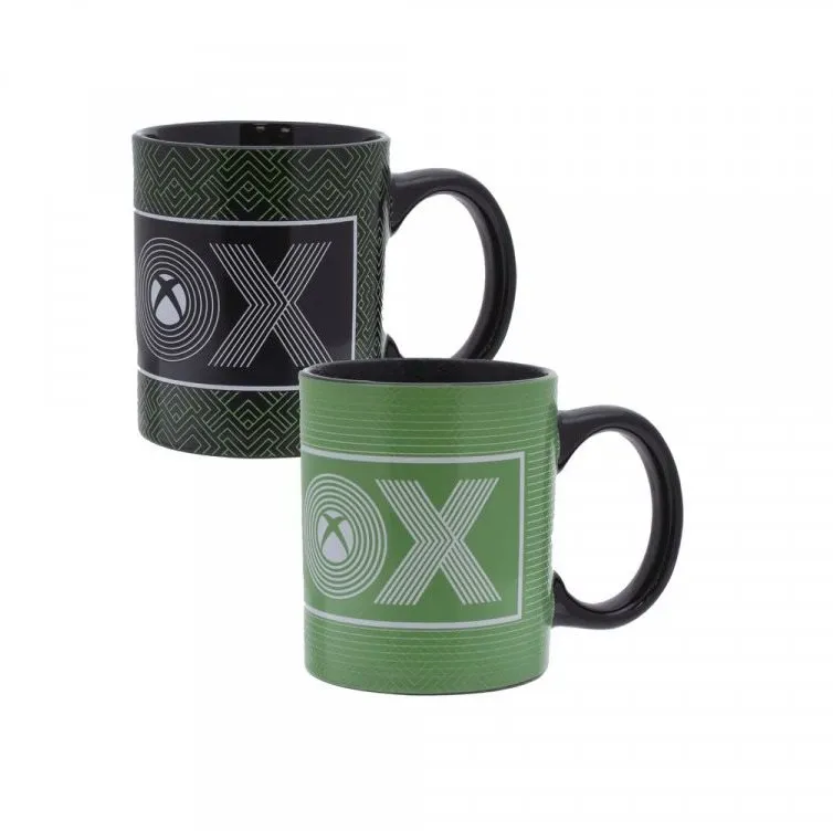 Hrnček Xbox - Logo - hrnček premieňací