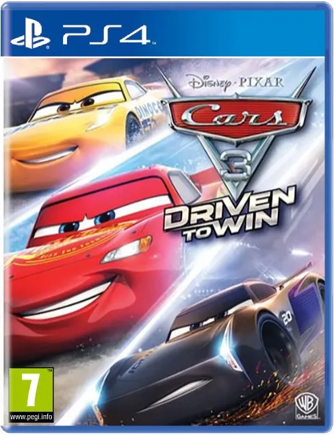 Hra na konzole Cars 3: Driven to Win - PS4