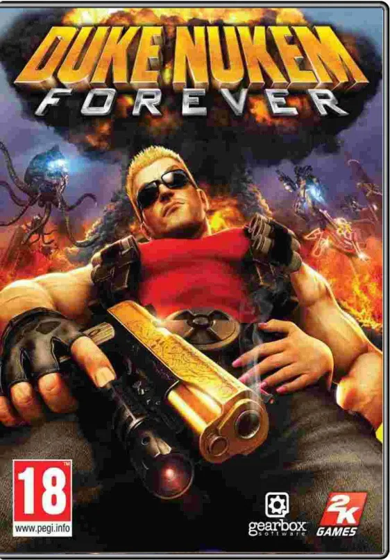 Hra na PC Duke Nukem Forever, elektronická licencia, kľúč pre Steam, žáner: akčné, RPG, st